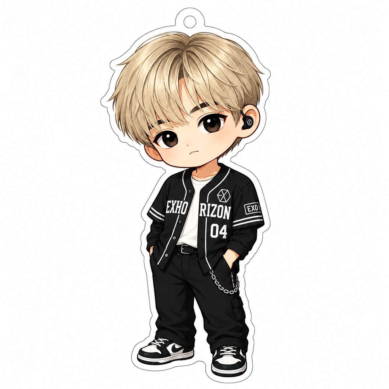EXO Chibi Bag Charm Jersey Ver.
