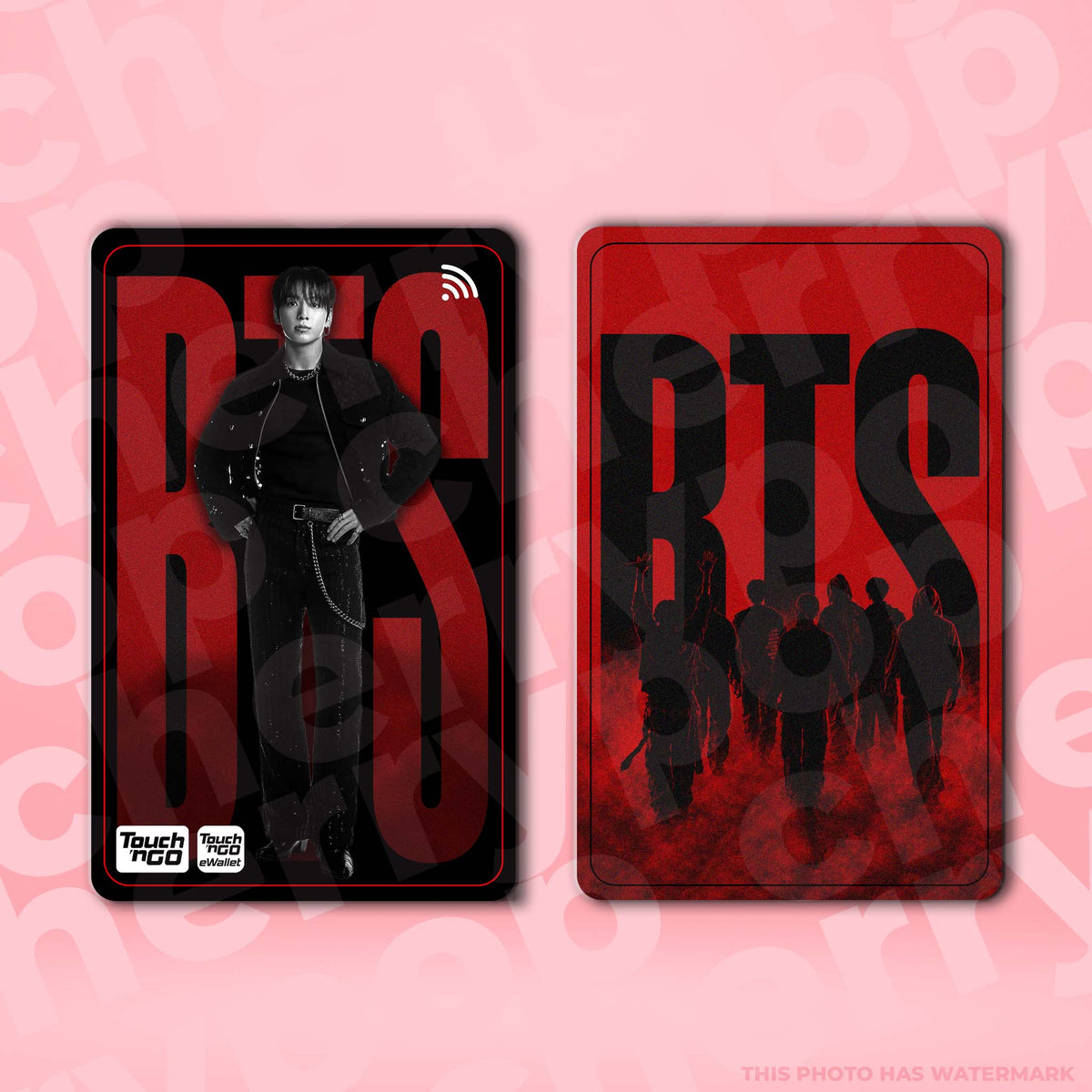 BTS TnG Card Skin Cover