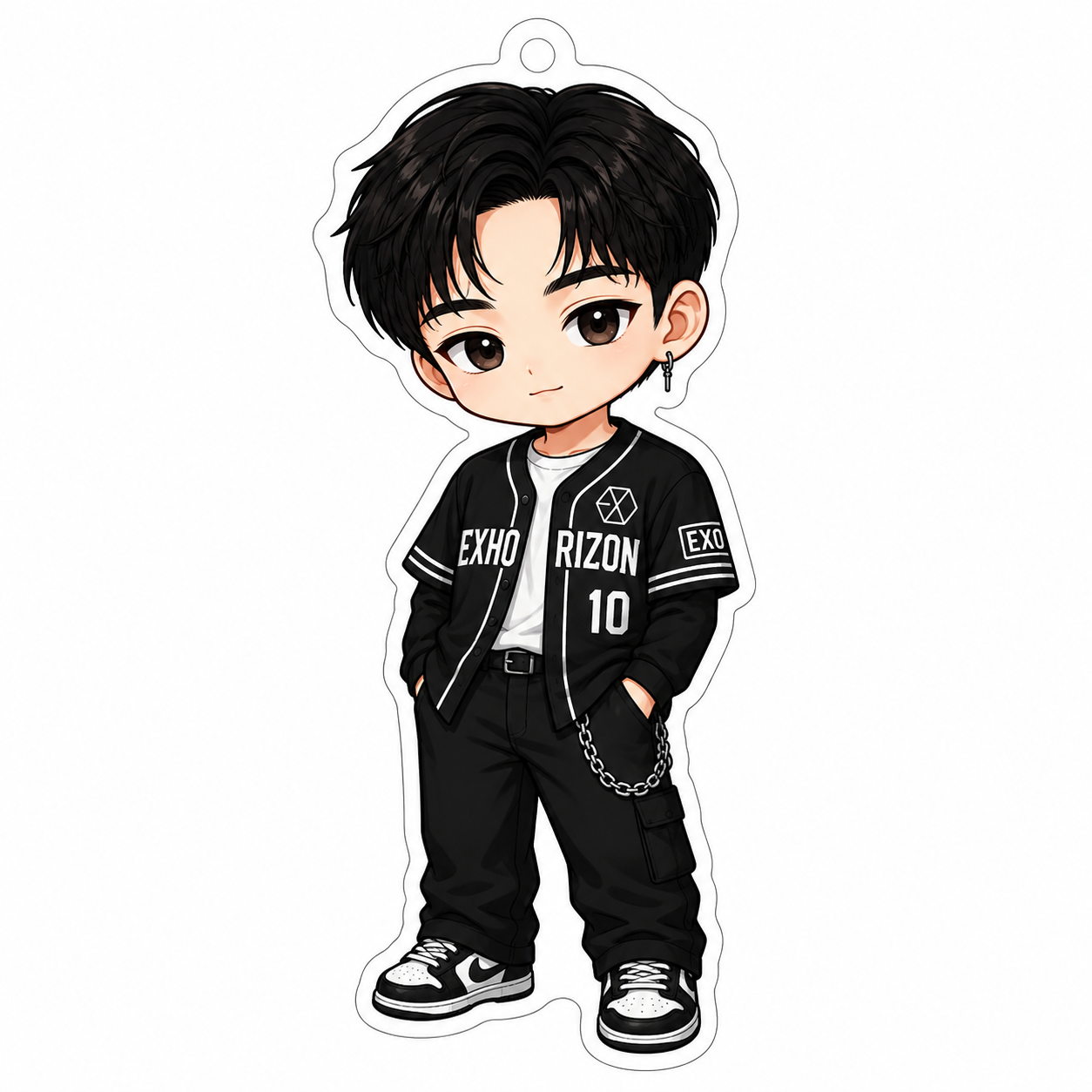 EXO Chibi Bag Charm Jersey Ver.