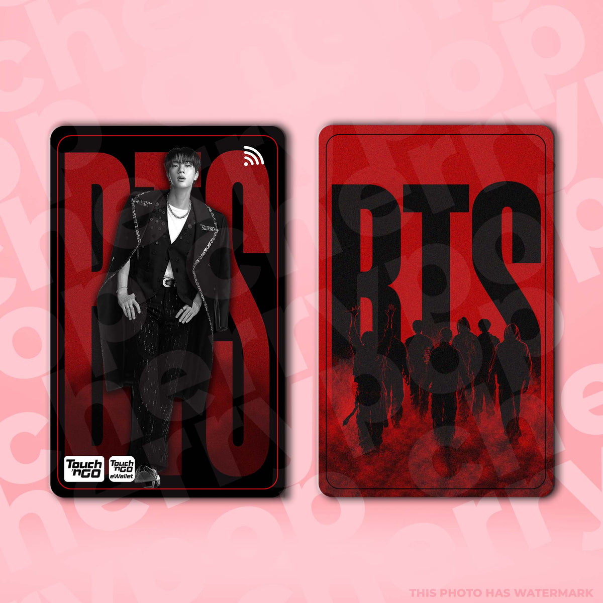 BTS TnG Card Skin Cover
