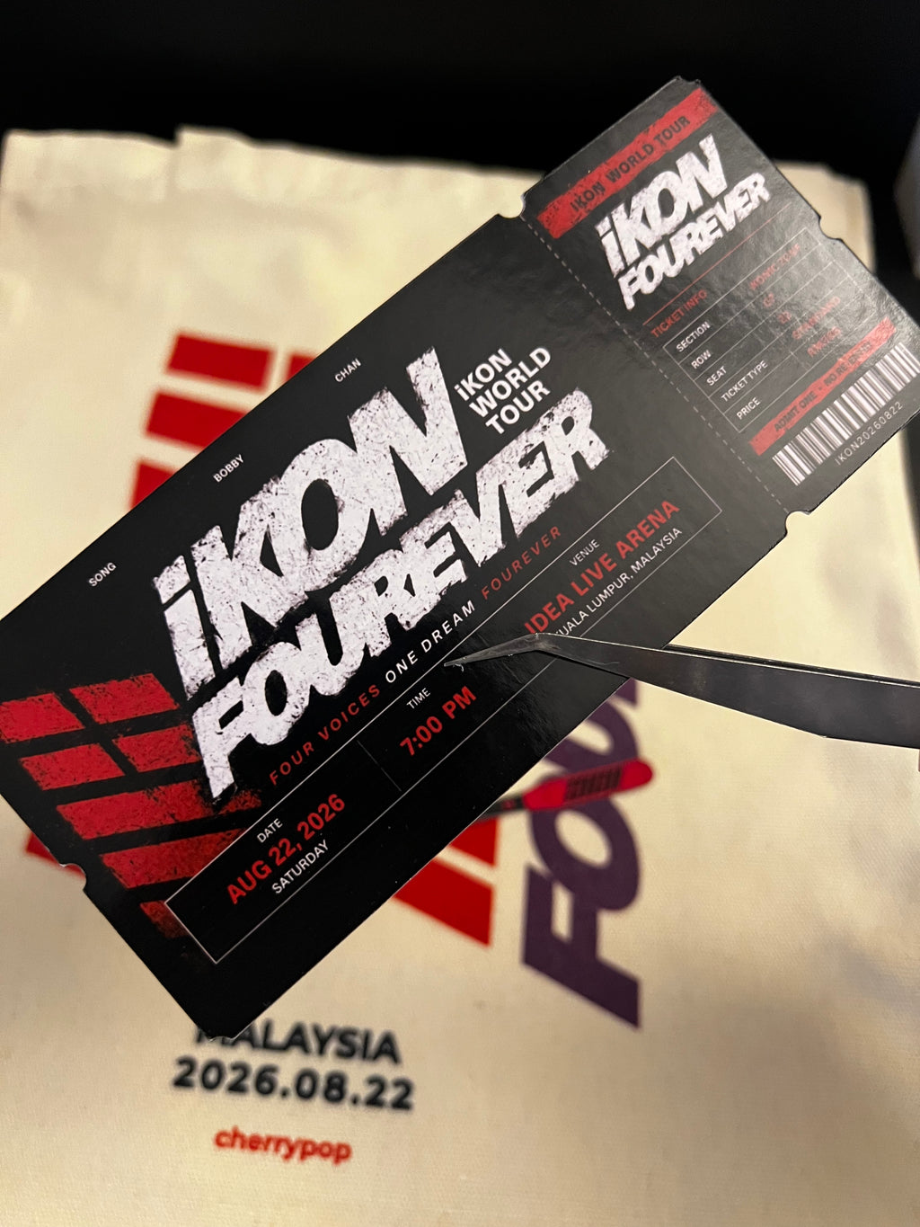 iKON FOUREVER Concert Kit Ver.2