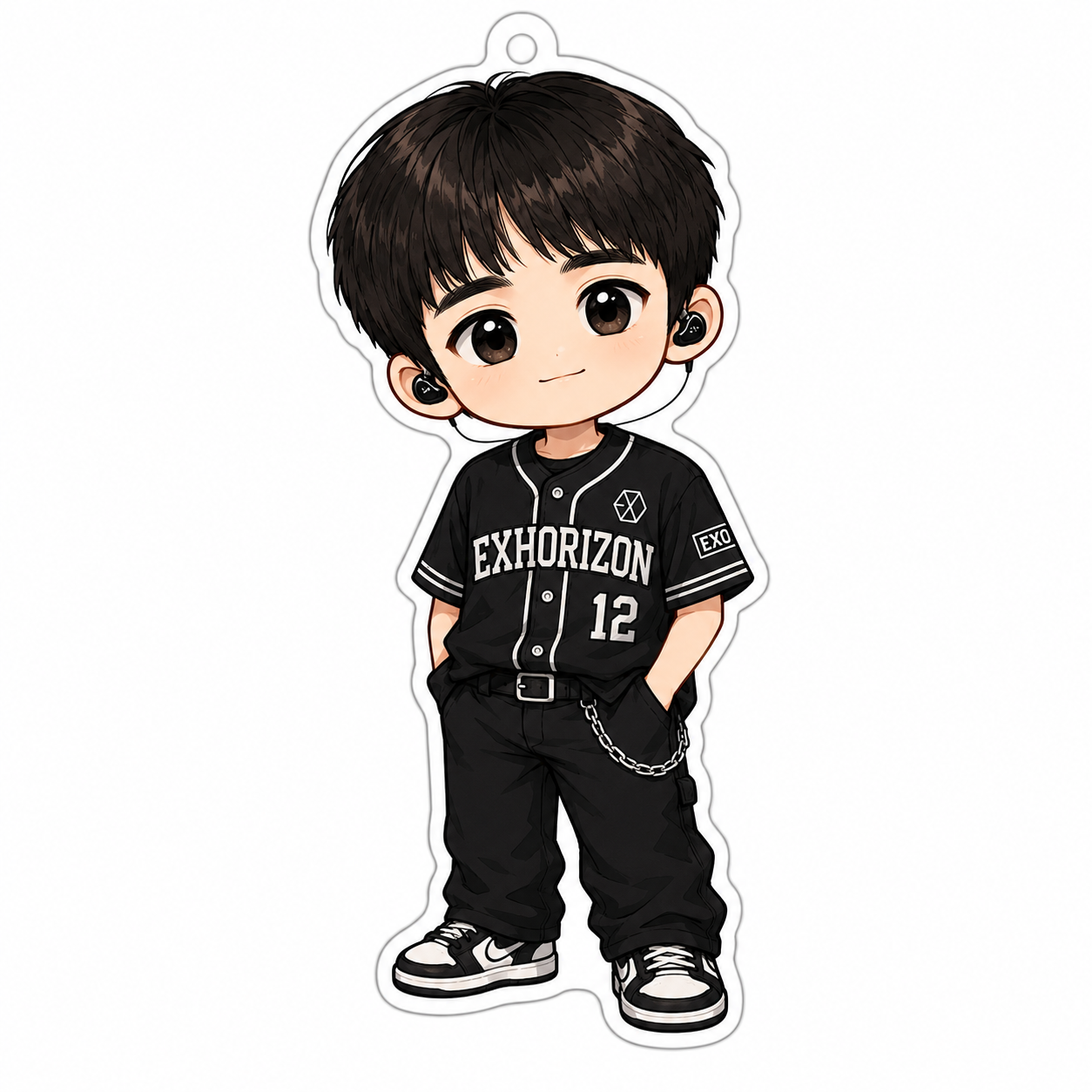 EXO Chibi Bag Charm Jersey Ver.