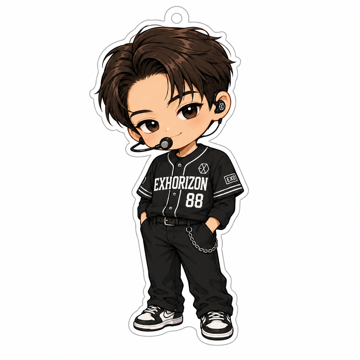 EXO Chibi Bag Charm Jersey Ver.