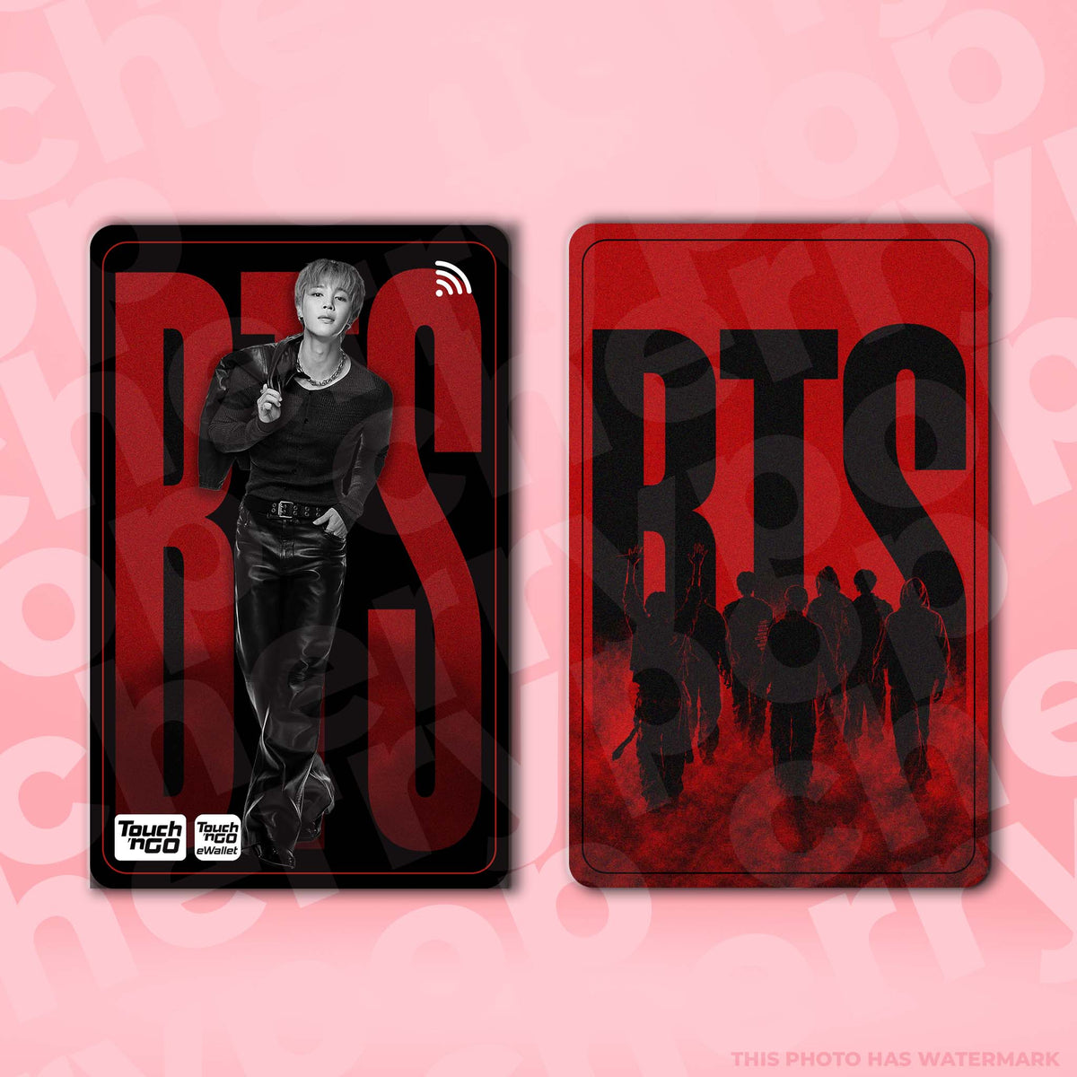 BTS TnG Card Skin Cover