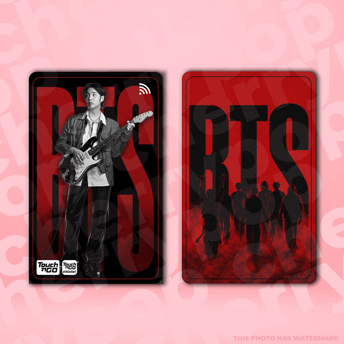 BTS TnG Card Skin Cover