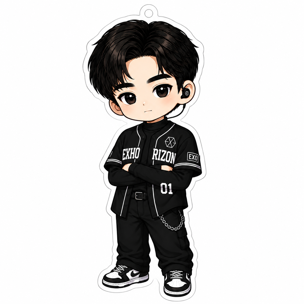 EXO Chibi Bag Charm Jersey Ver.