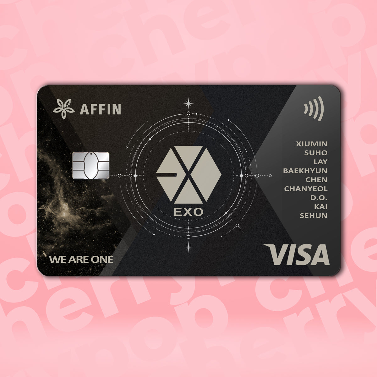 EXO BANK CARD SKIN | Space