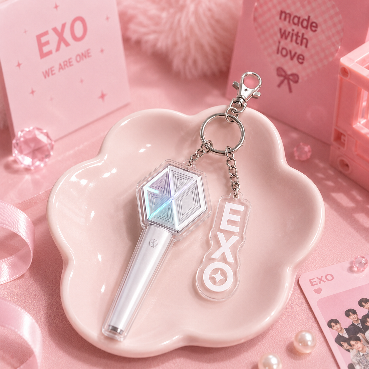 Eribong Bag Charm • Clear Edition