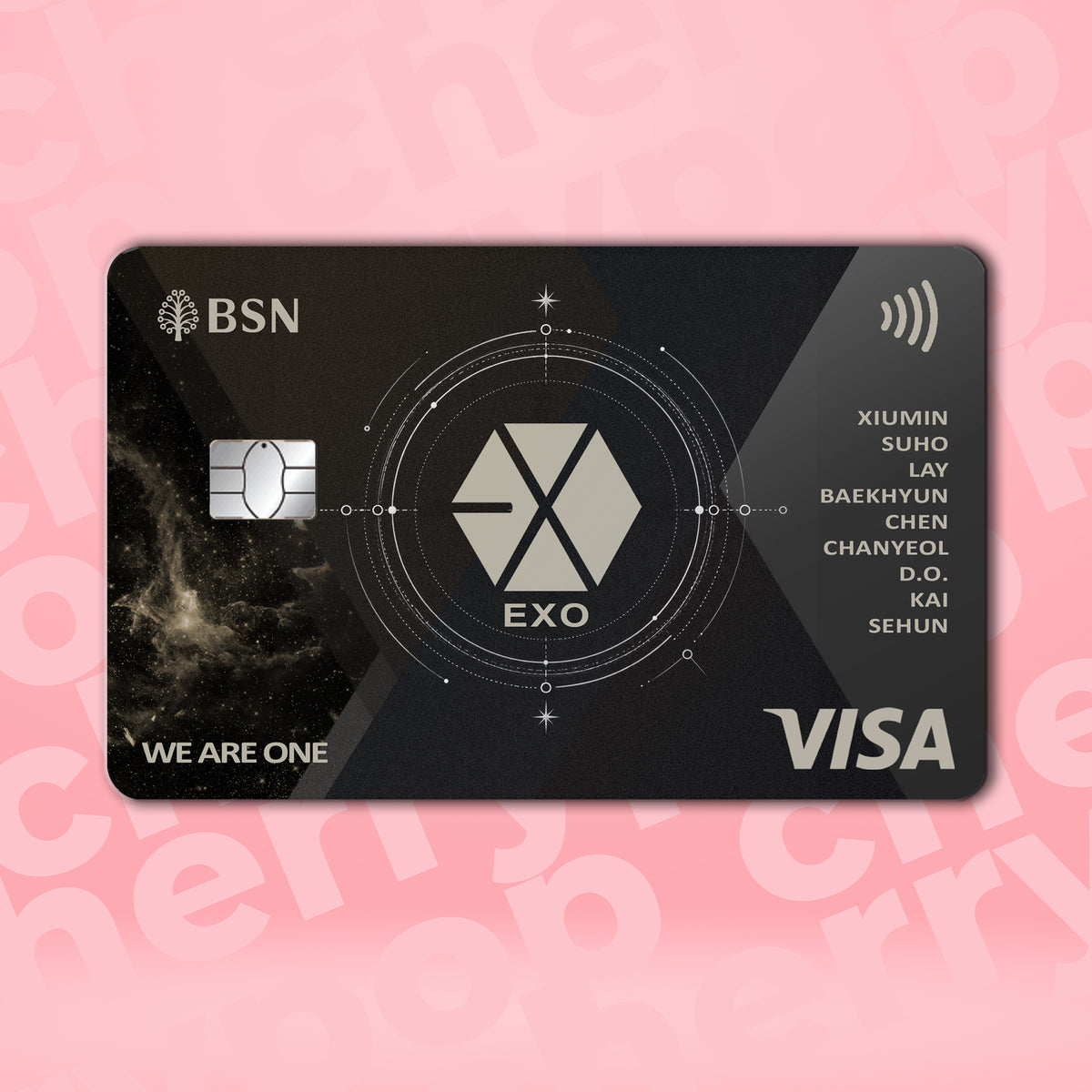 EXO BANK CARD SKIN | Space