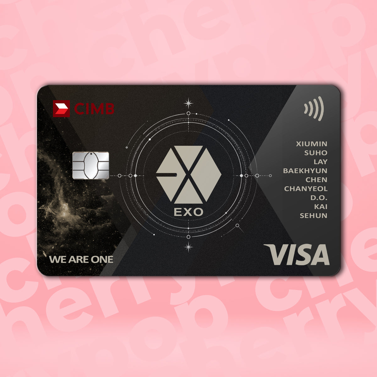 EXO BANK CARD SKIN | Space