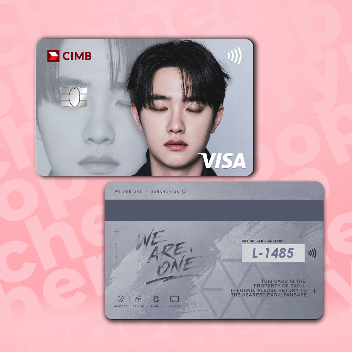 EXO D.O BANK CARD SKIN