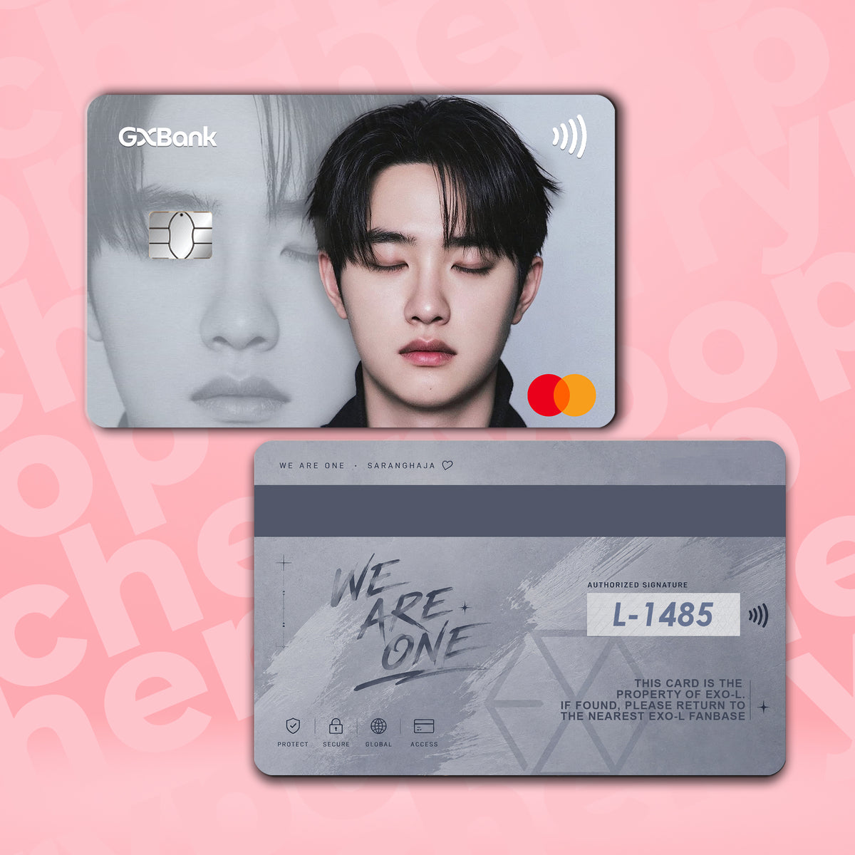EXO D.O BANK CARD SKIN