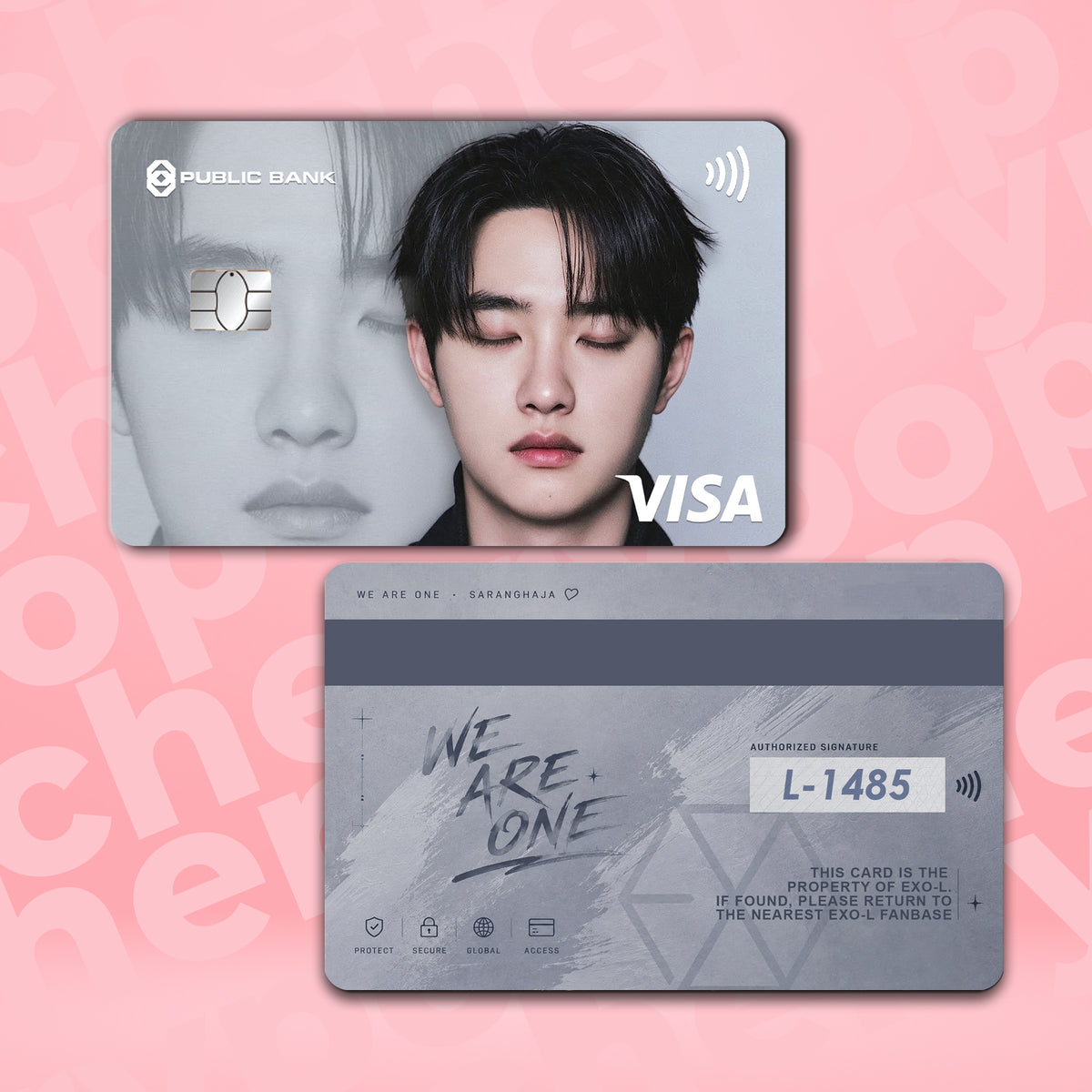 EXO D.O BANK CARD SKIN