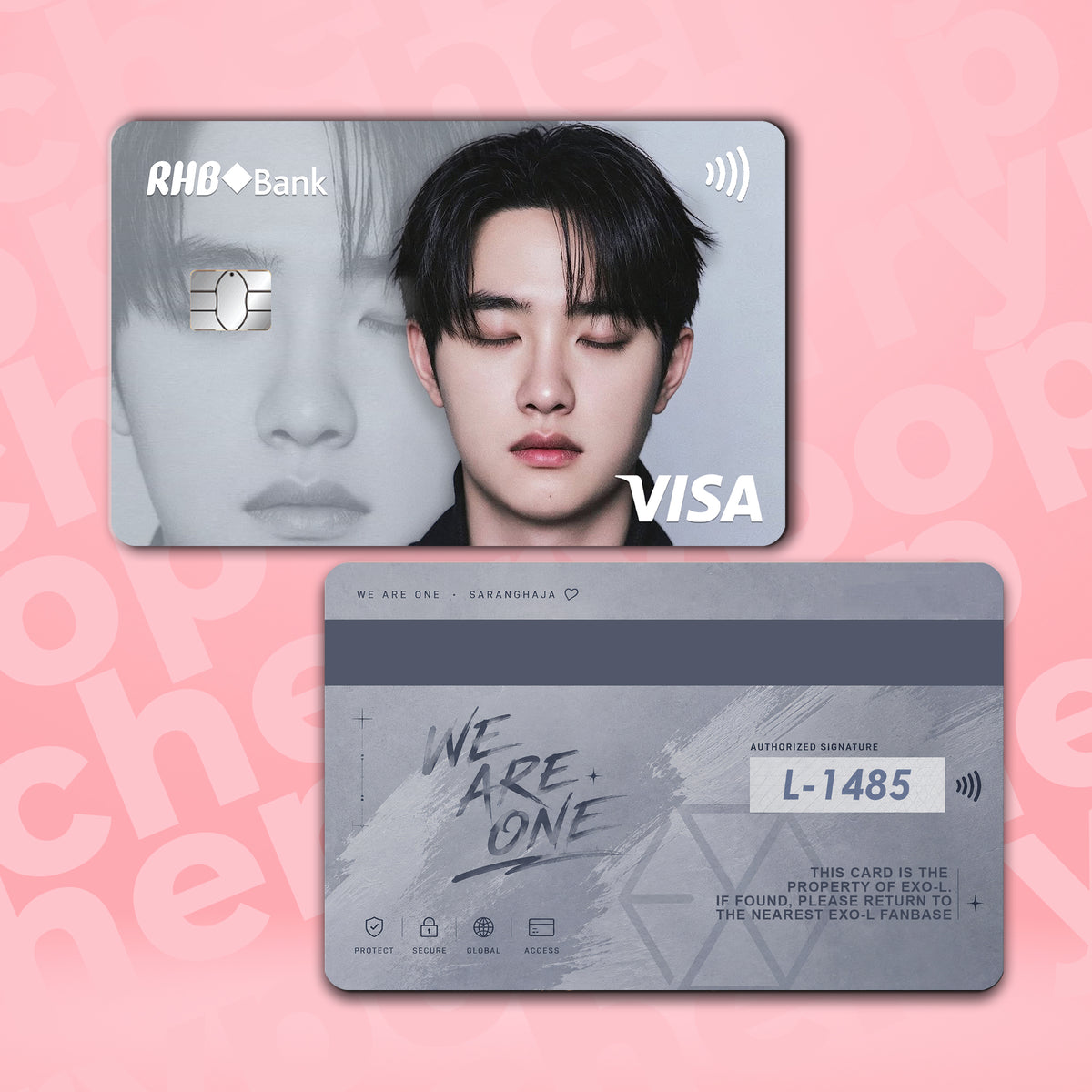 EXO D.O BANK CARD SKIN