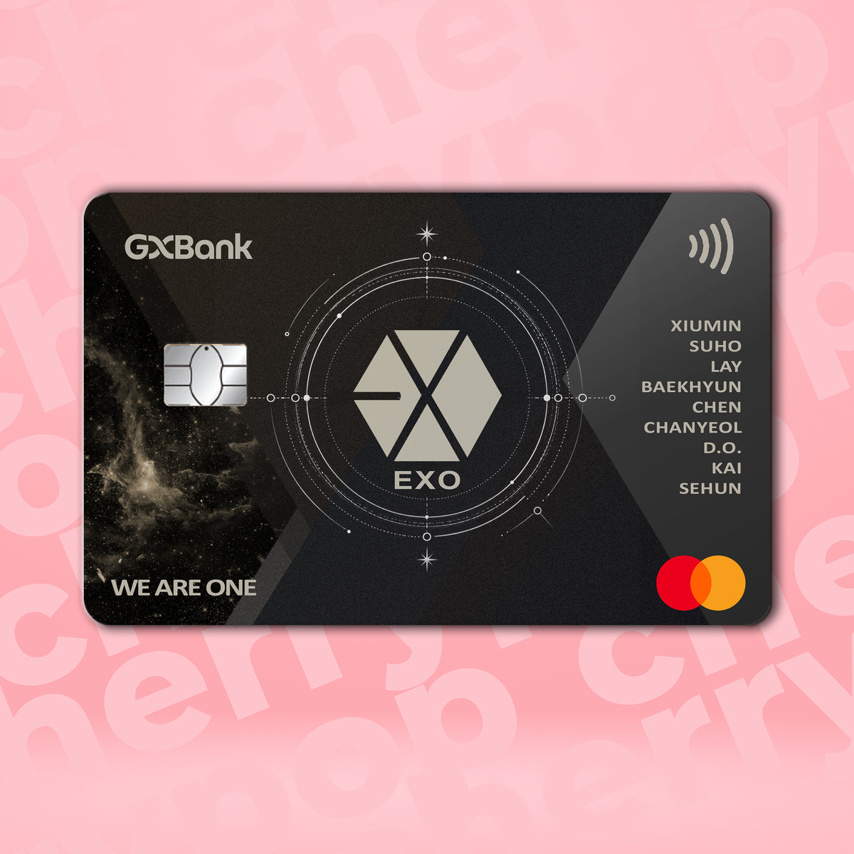 EXO BANK CARD SKIN | Space