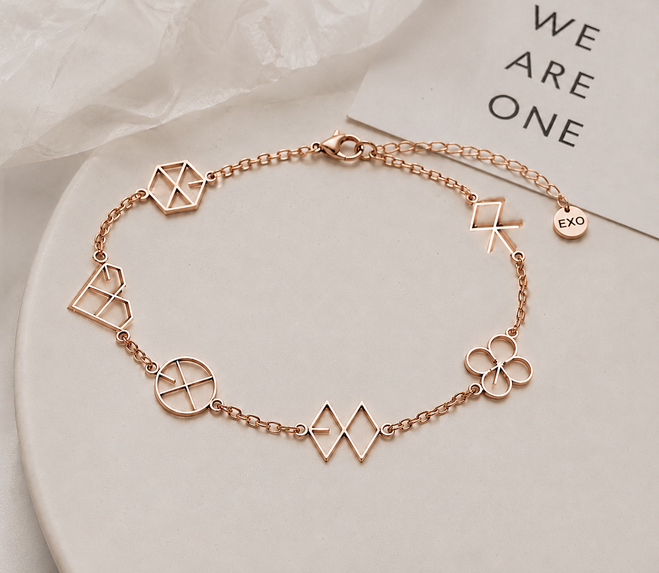 EXO Lovers Bracelet | Stainless Steel
