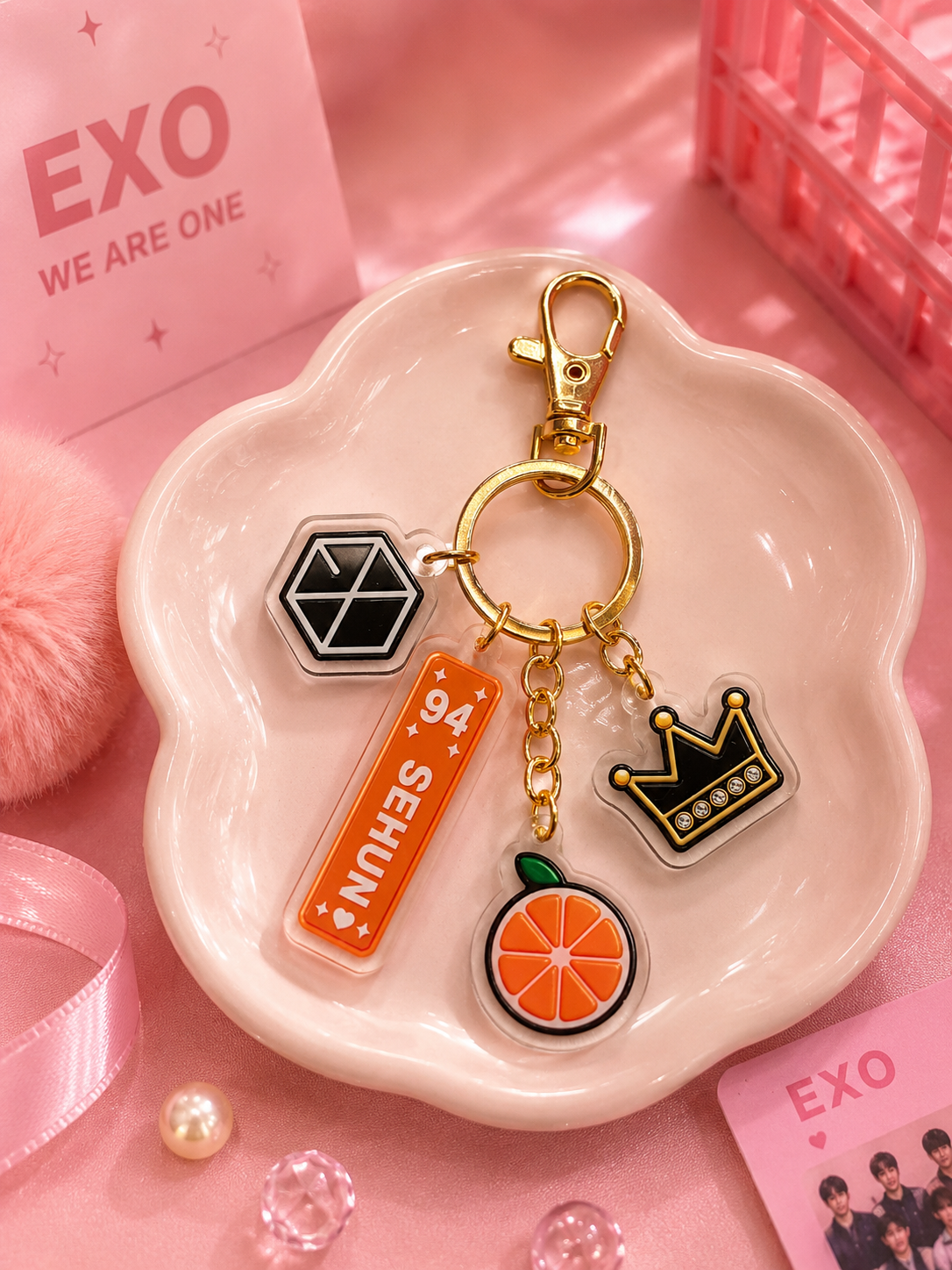 [PRE ORDER] EXO OT9 Bag Charm • OG Version