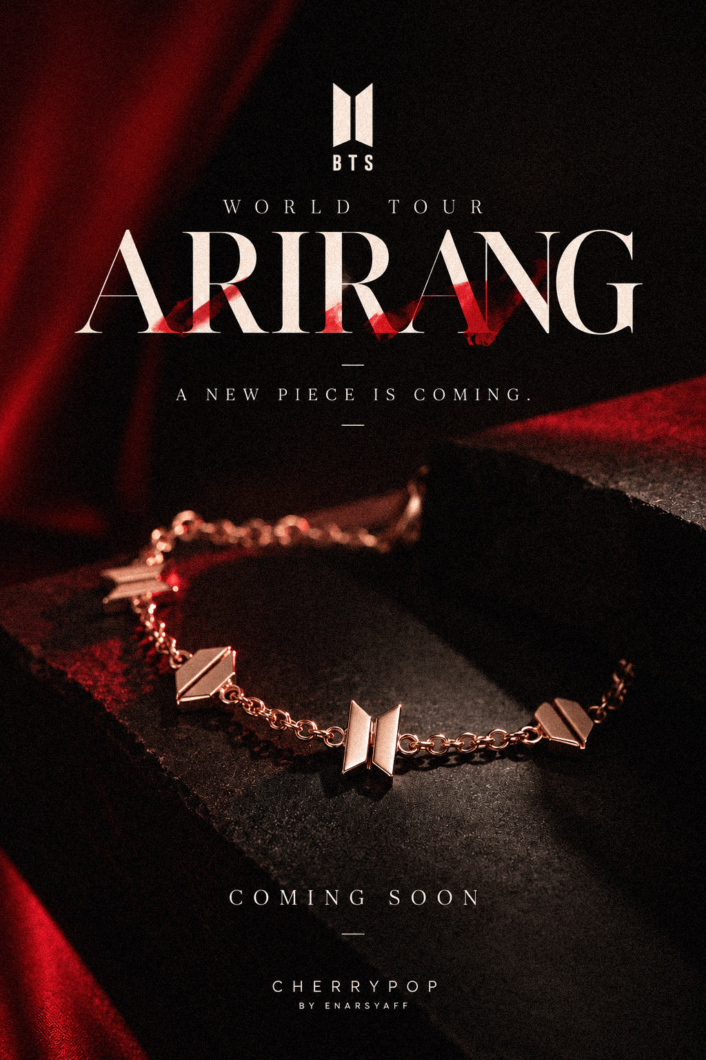 BTS ARIRANG Bracelet - Stainless Steel (COMING SOON)