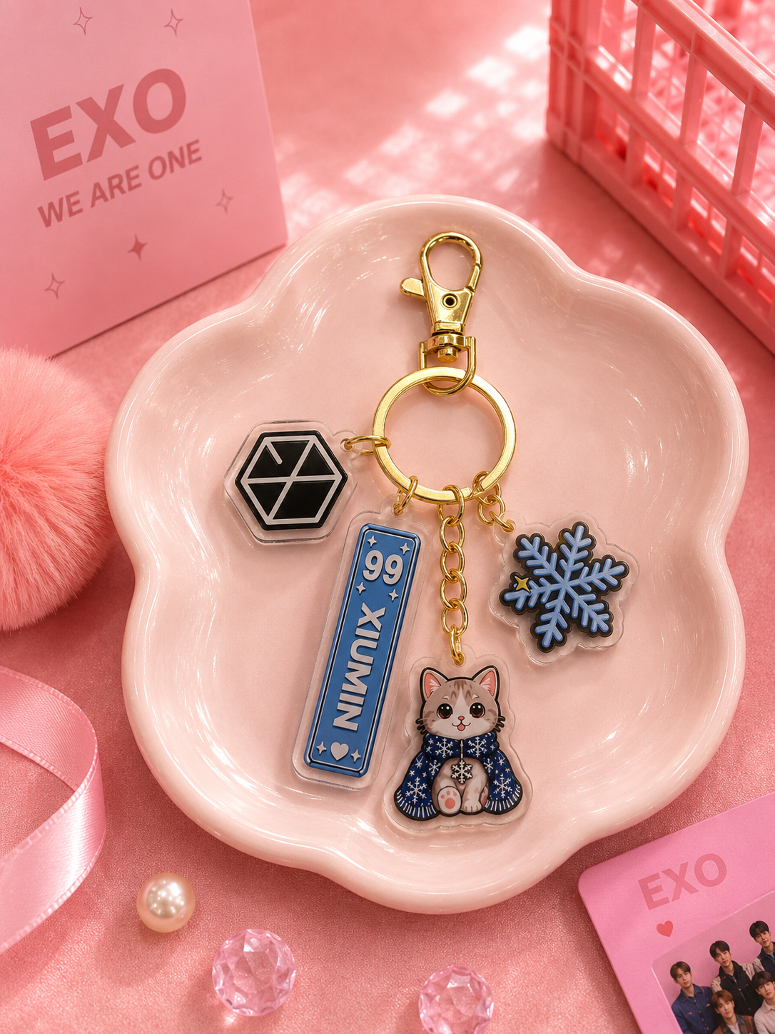 [PRE ORDER] EXO OT9 Bag Charm • OG Version