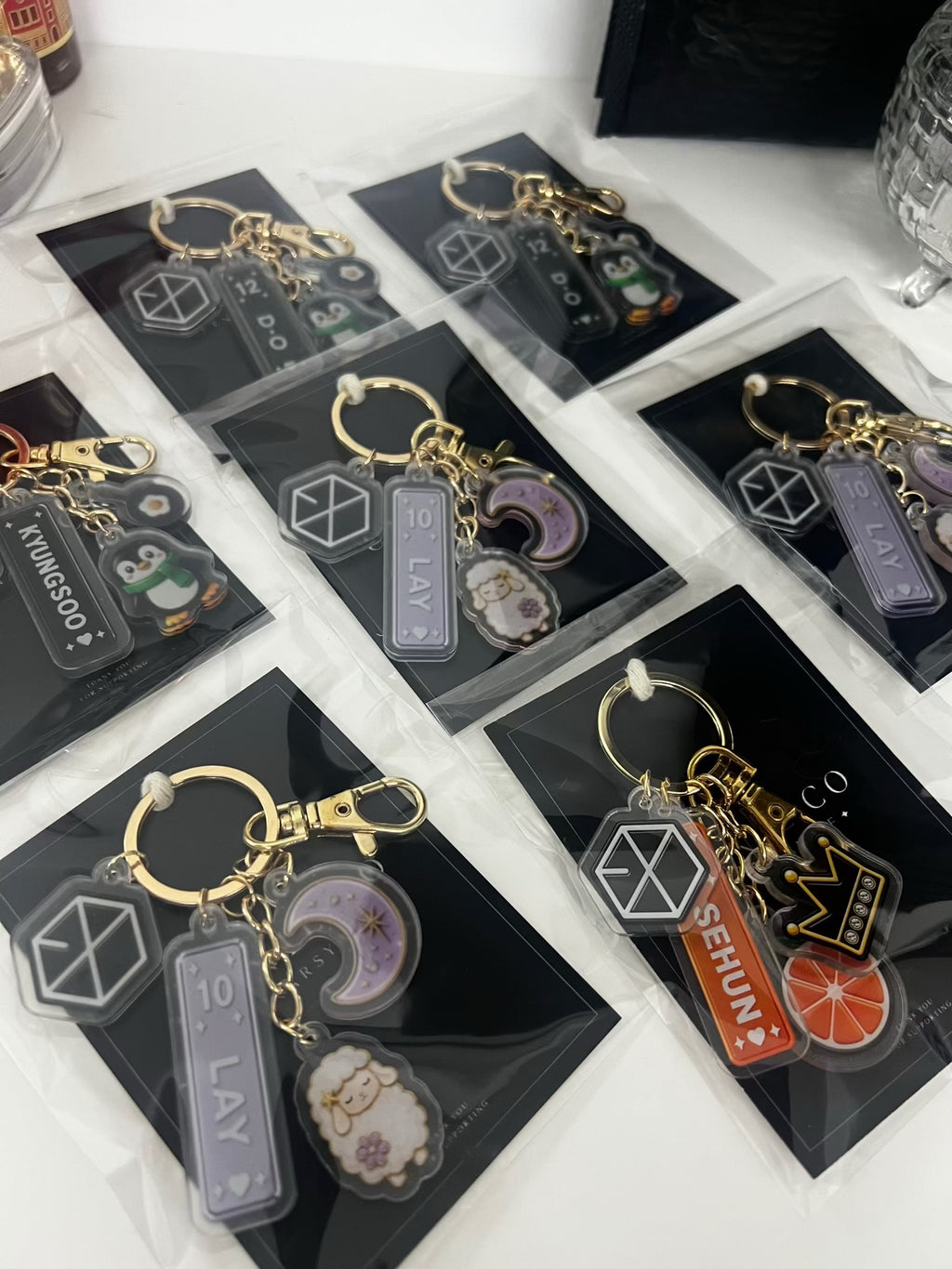[PRE ORDER] EXO OT9 Bag Charm • OG Version