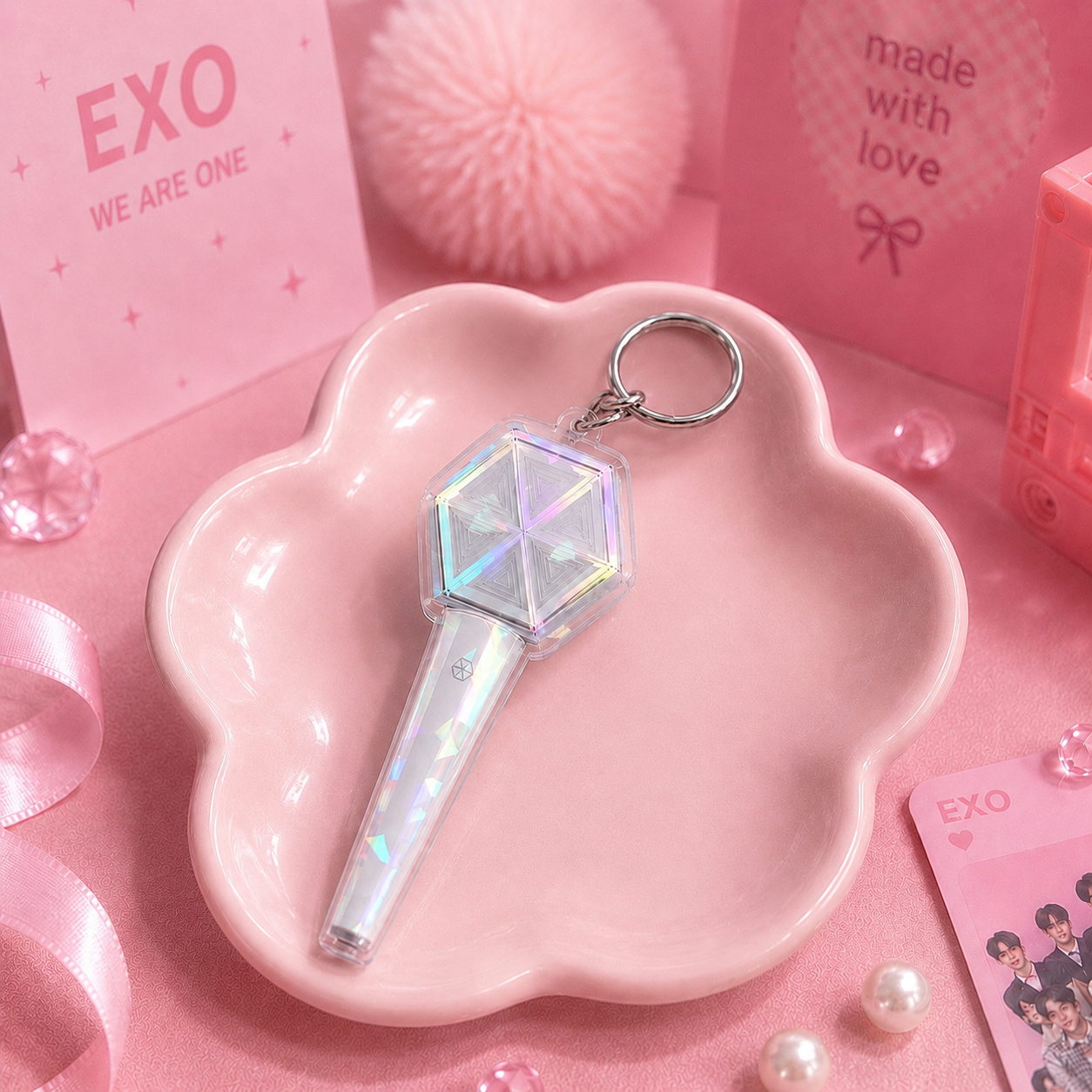 Holographic Eribong Keychain