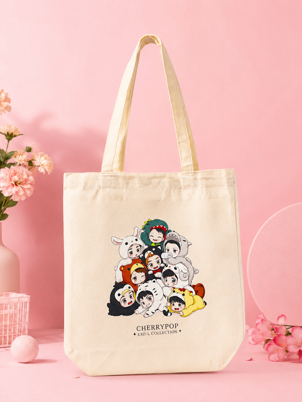 [PRE ORDER] EXO Tote Bag • Chibi Edition