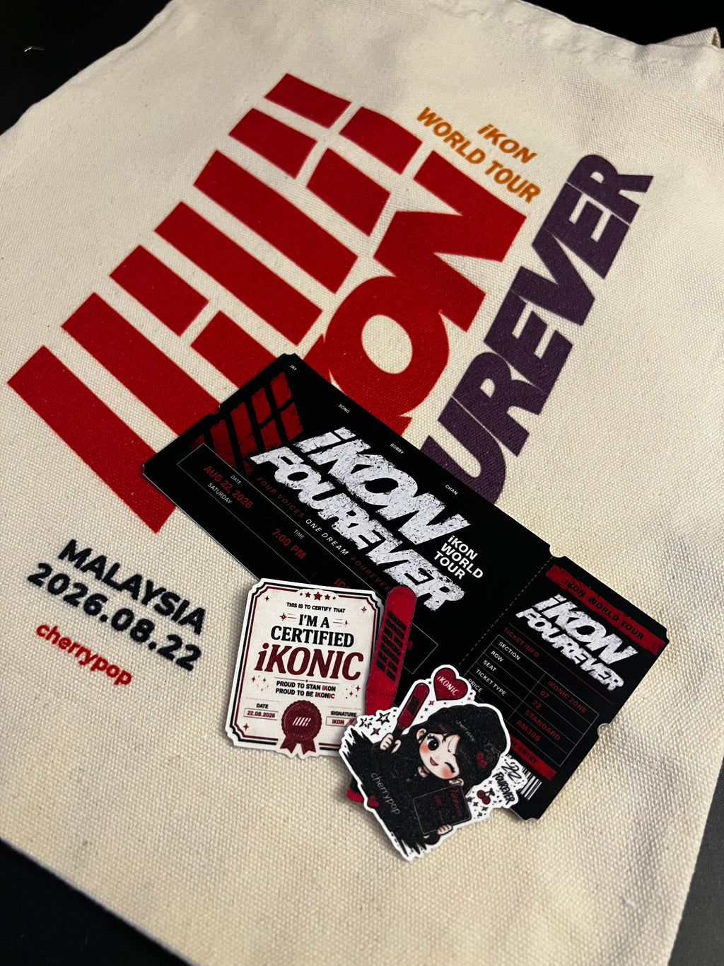 iKON FOUREVER Concert Kit Ver.2