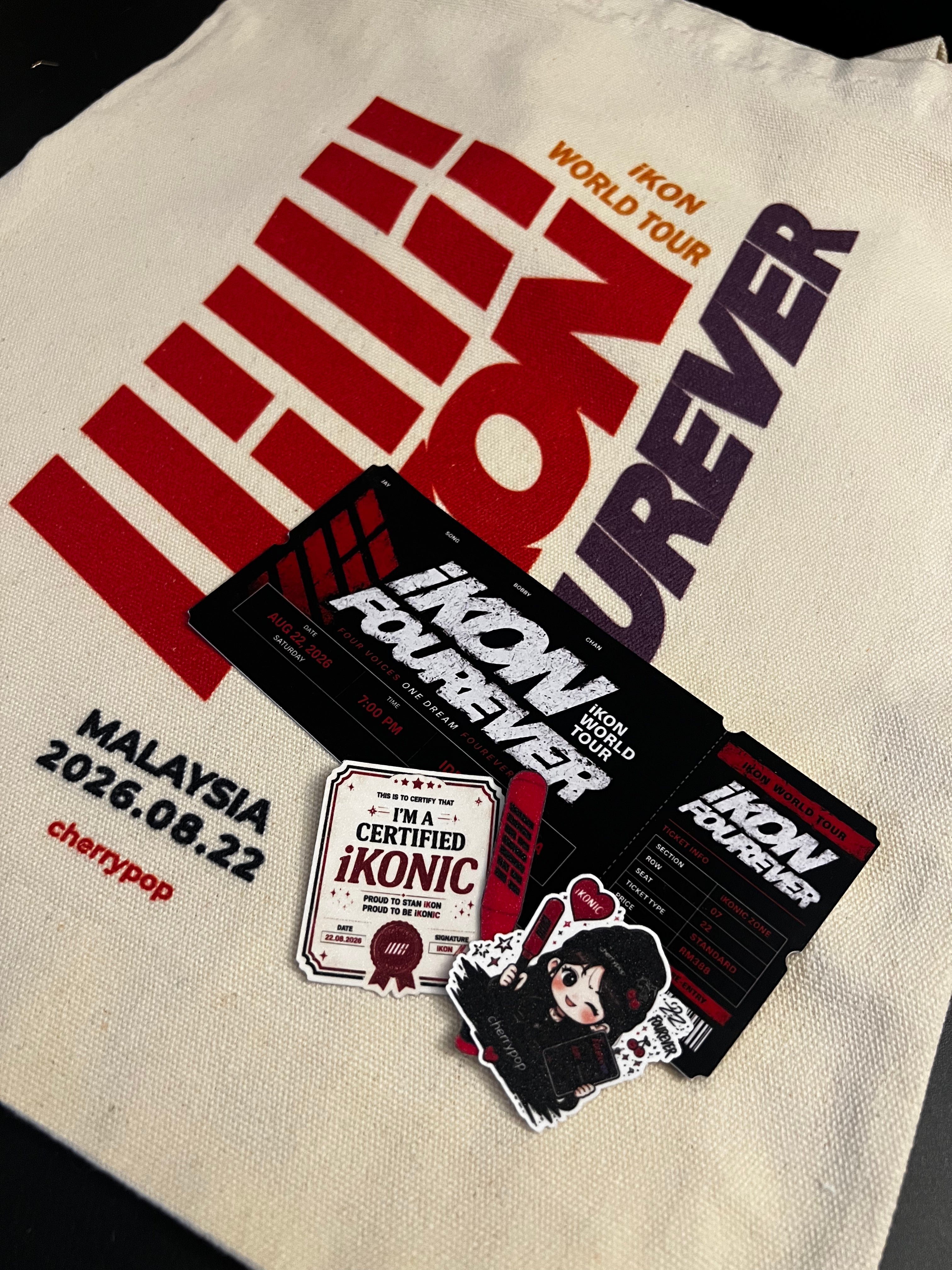 iKON FOUREVER Concert Kit Ver.2