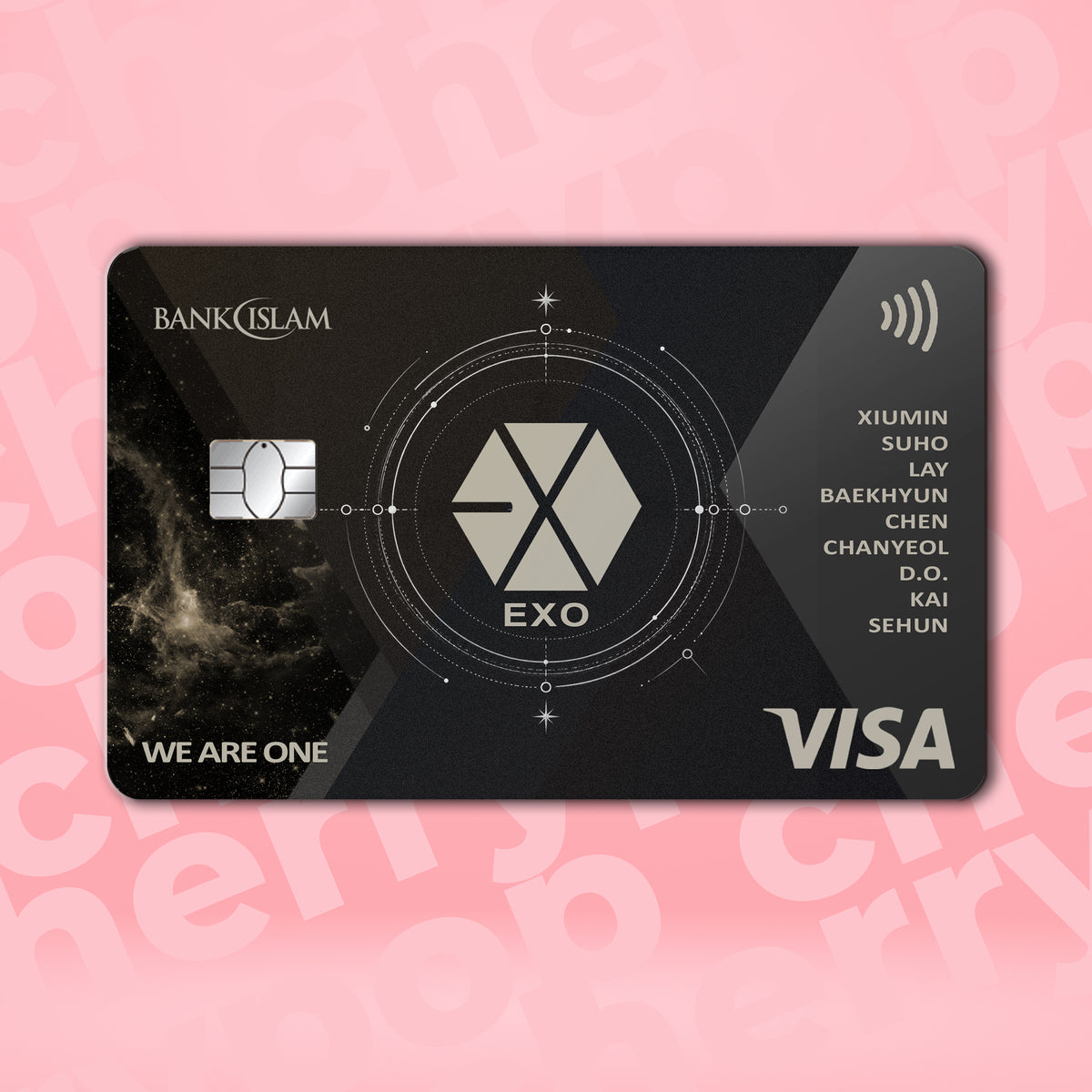 EXO BANK CARD SKIN | Space