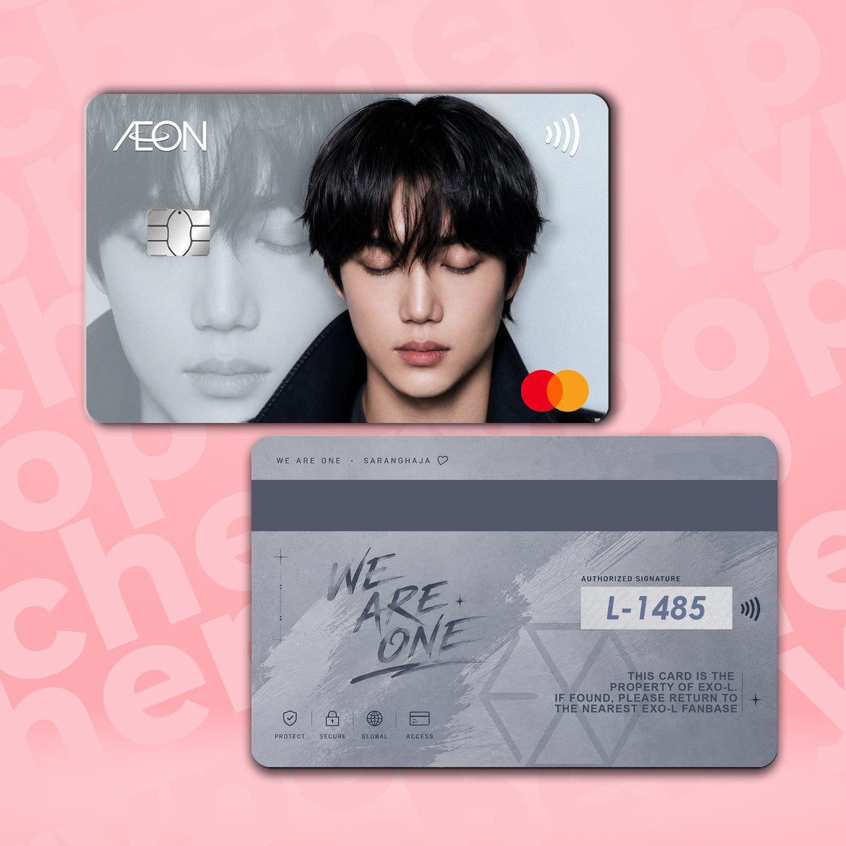 EXO KAI BANK CARD SKIN