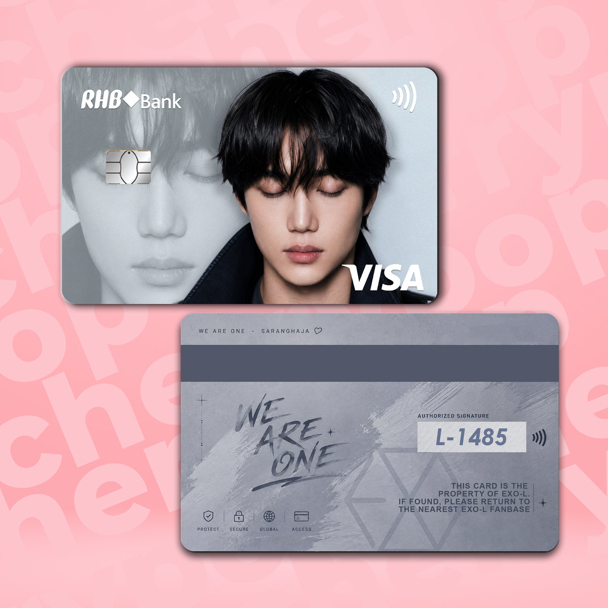 EXO KAI BANK CARD SKIN