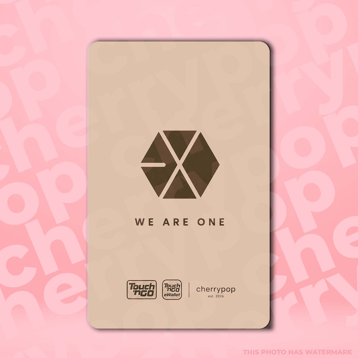 EXO LOGO TNG Card Skin