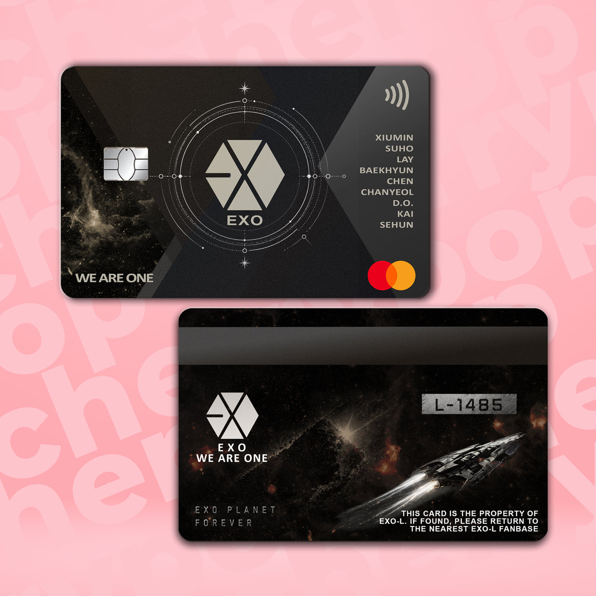 EXO BANK CARD SKIN | Space