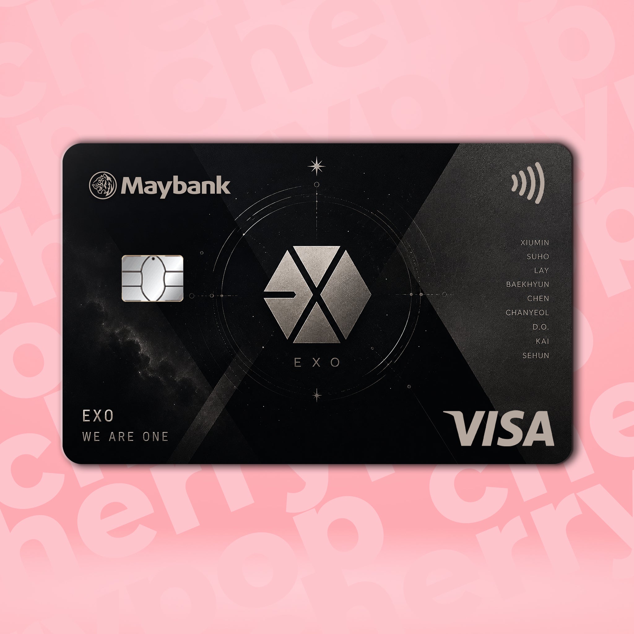 EXO BANK CARD SKIN | Space