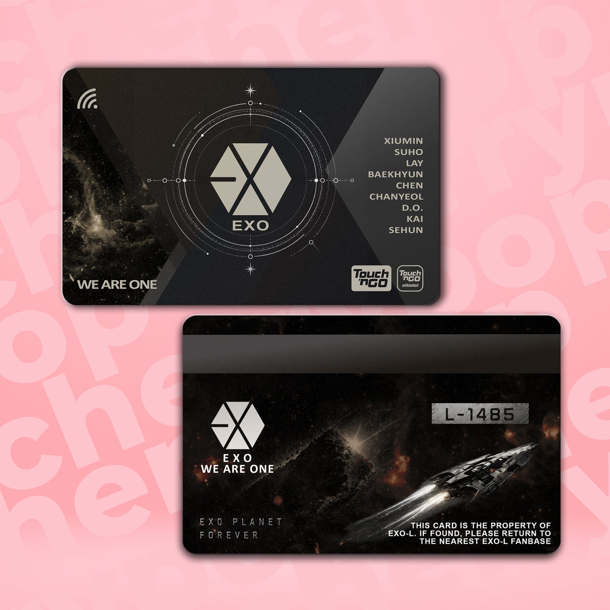 EXO BANK CARD SKIN | Space