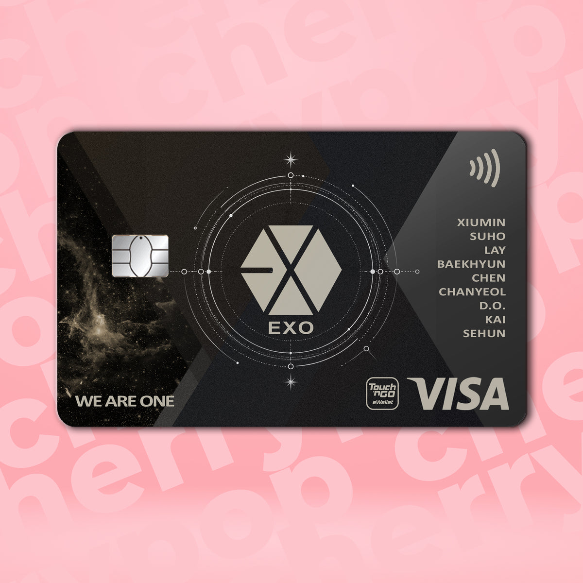 EXO BANK CARD SKIN | Space